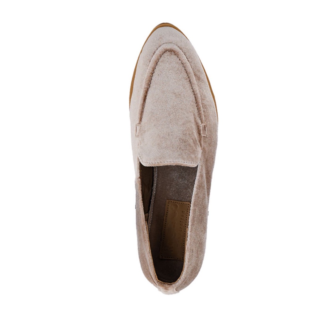 Rag & Co Taupe Luxe Lap Moc Toe Flat Women’s Size 10 Handcrafted - Picture 7 of 13